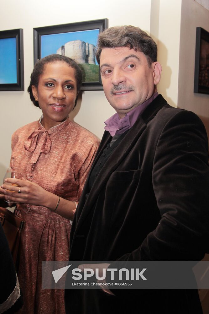 Writer Maria Arbatova's party Movies, Wine and Domino