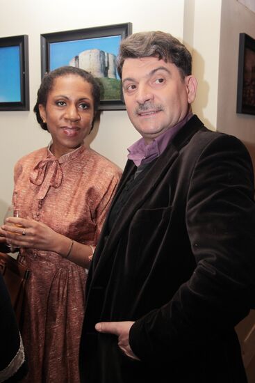 Writer Maria Arbatova's party Movies, Wine and Domino