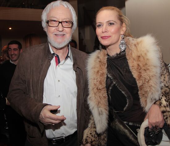 Writer Maria Arbatova's party Movies, Wine and Domino
