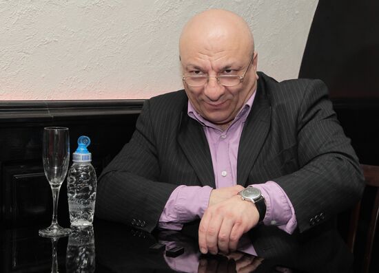 Writer Maria Arbatova's party Movies, Wine and Domino