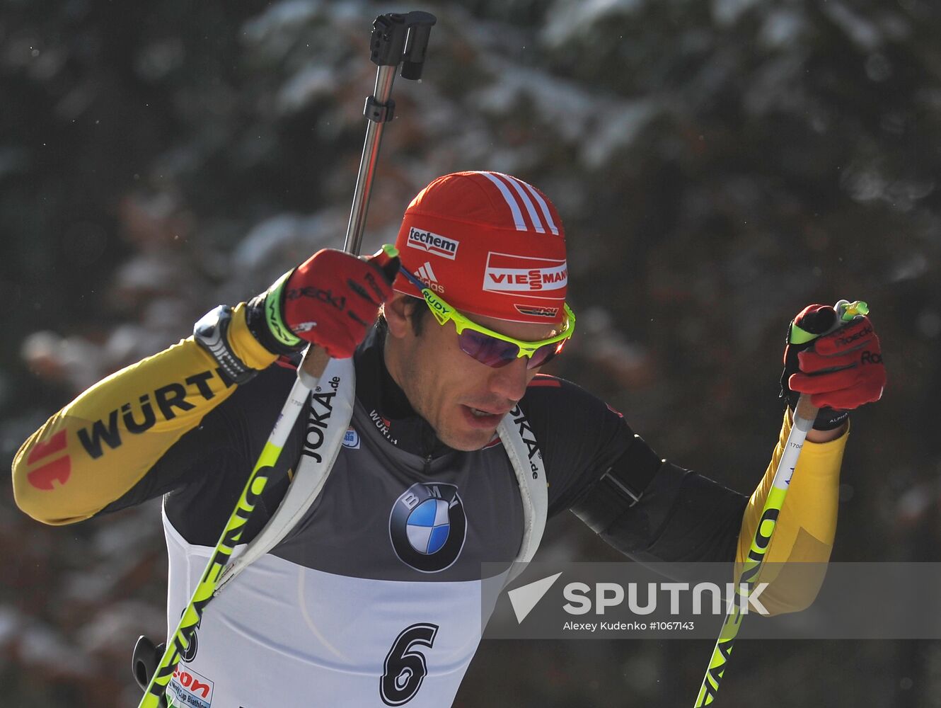 Biathlon 9th World Cup. Men's sprint