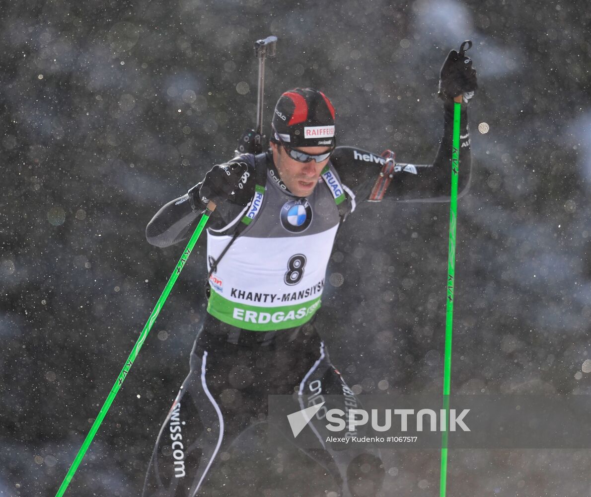 Biathlon 9th World Cup. Men's sprint