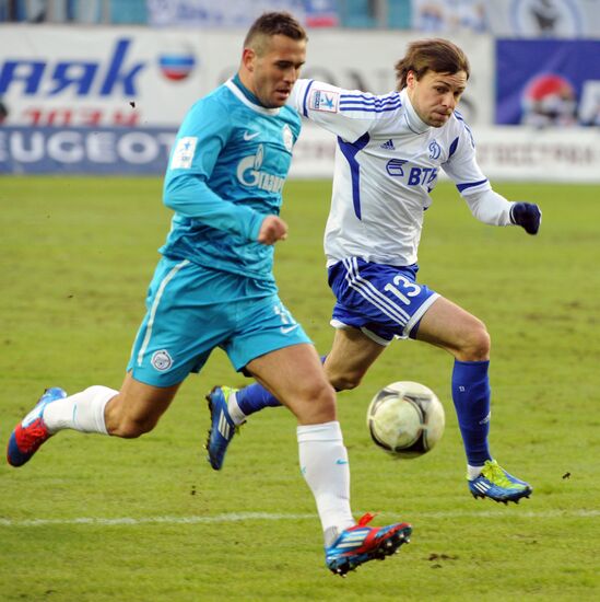 Russian Football Premier League. Dynamo vs. Zenit