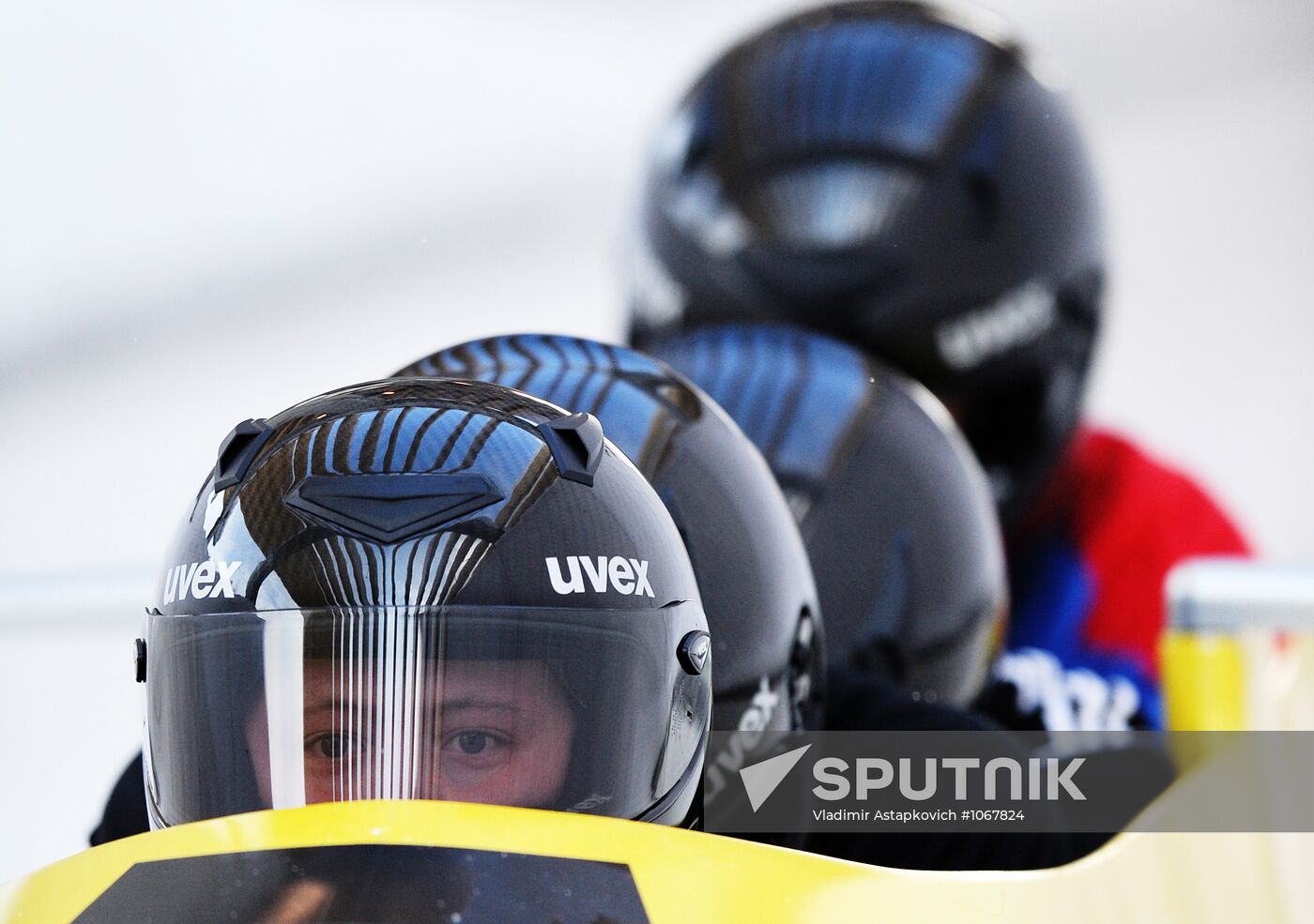 Bobsled and skeleton training rides in Krasnaya Polyana