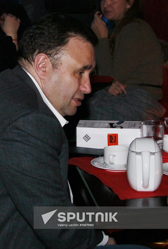 The Citizen Poet newsical at Bochka restaurant