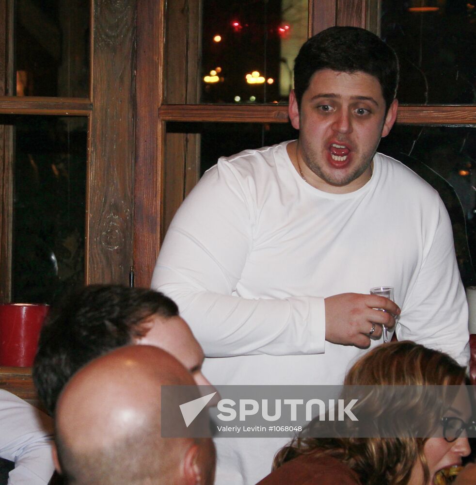 The Citizen Poet newsical at Bochka restaurant