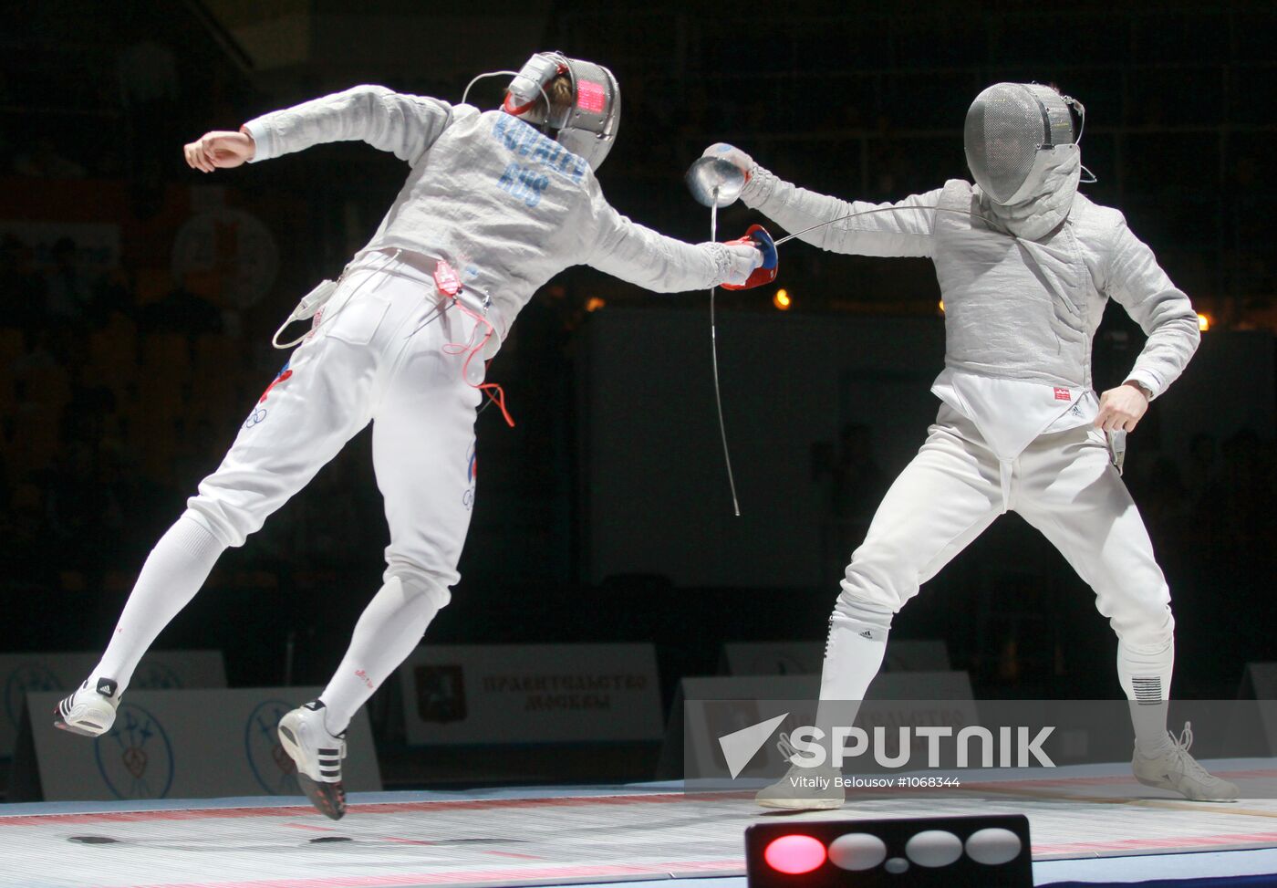 Fencing "Moscow Sabre - 2012." Day Two