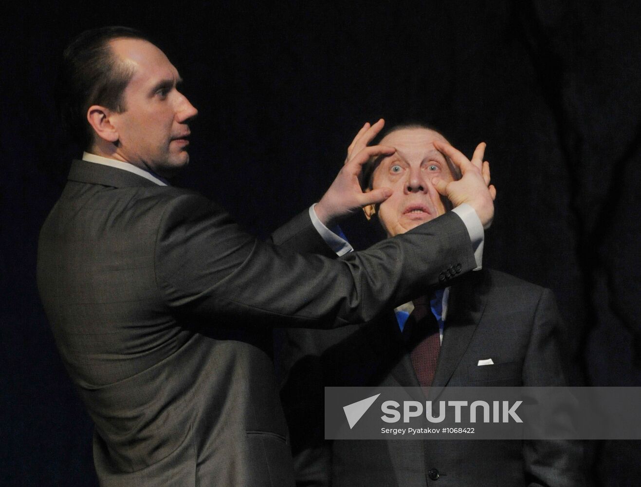 Exit The King play's press preview at Taganka Theater