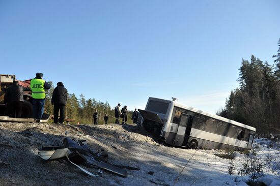 5 killed in road accident in Leningrad Region