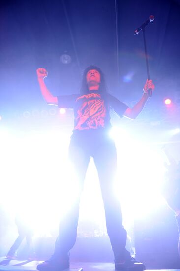 Concert by Anthrax group