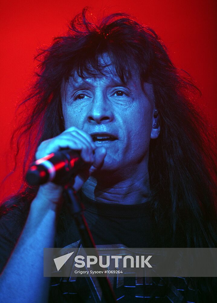 Concert by Anthrax group