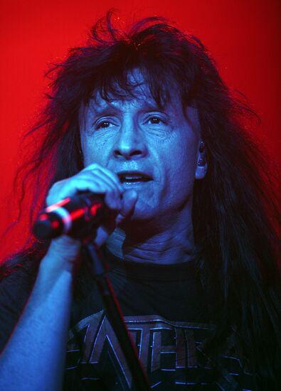Concert by Anthrax group