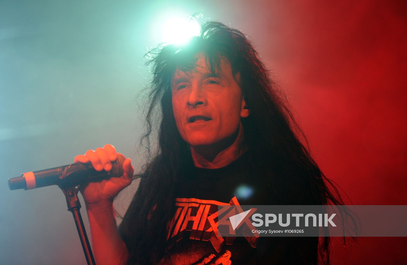 Concert by Anthrax group