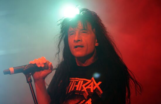 Concert by Anthrax group