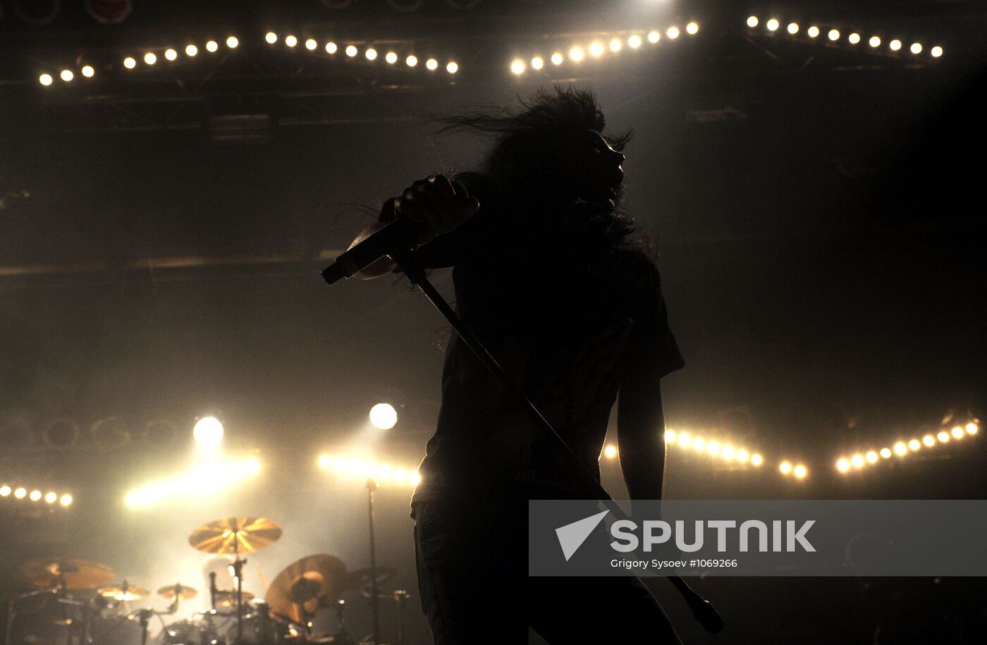 Concert by Anthrax group