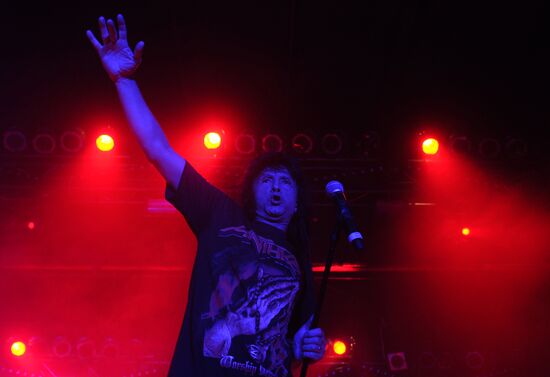 Concert by Anthrax group