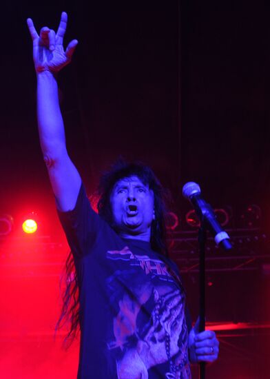 Concert by Anthrax group