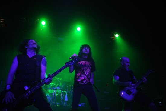 Concert by Anthrax group