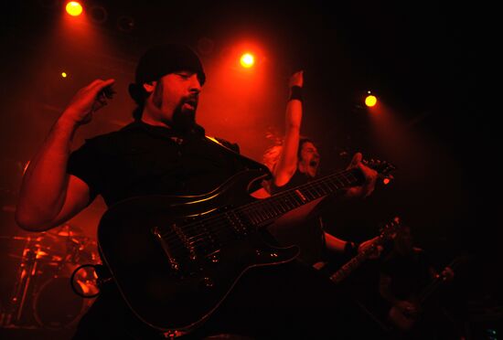 Concert by Anthrax group