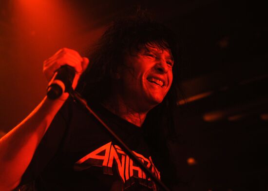 Concert by Anthrax group