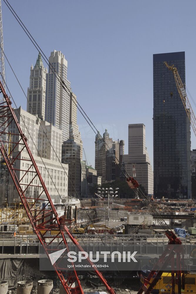 World Trade Center construction site