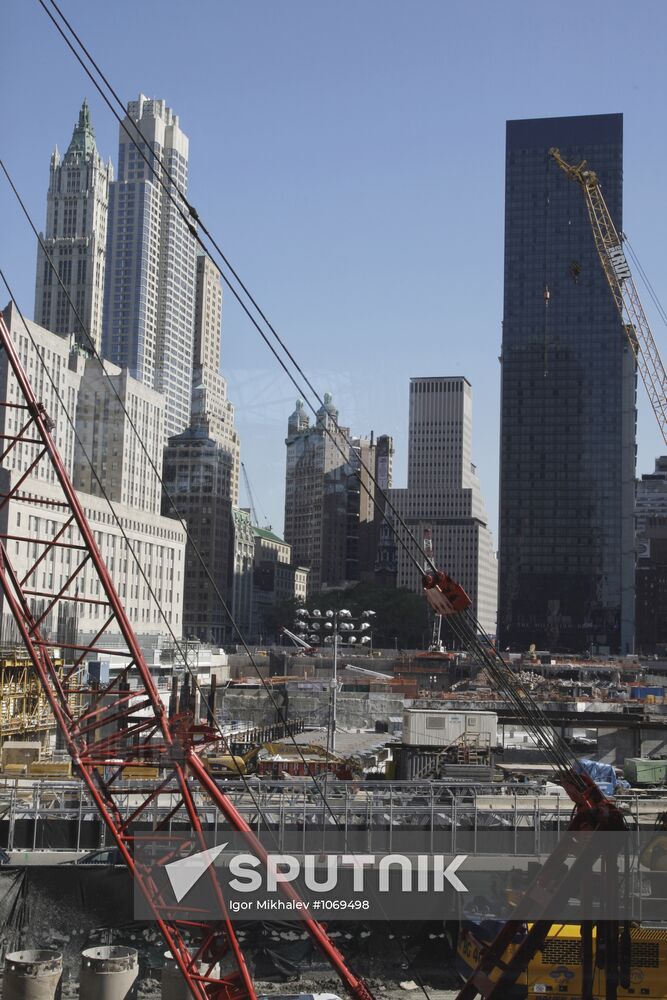 World Trade Center construction site