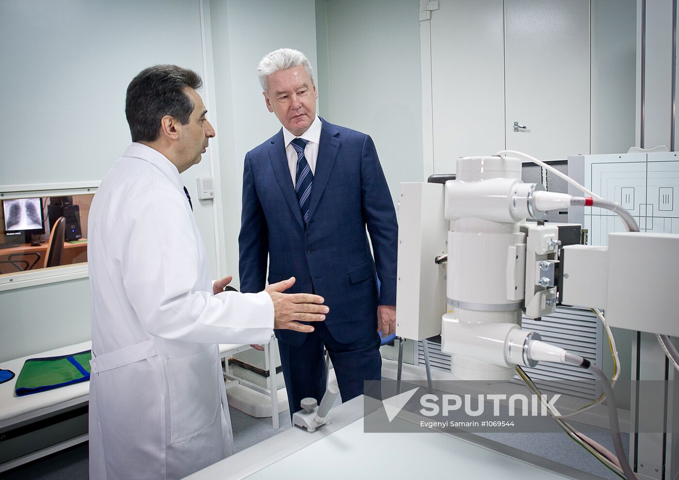Sergei Sobyanin visits City Outpatient Hospital No.13