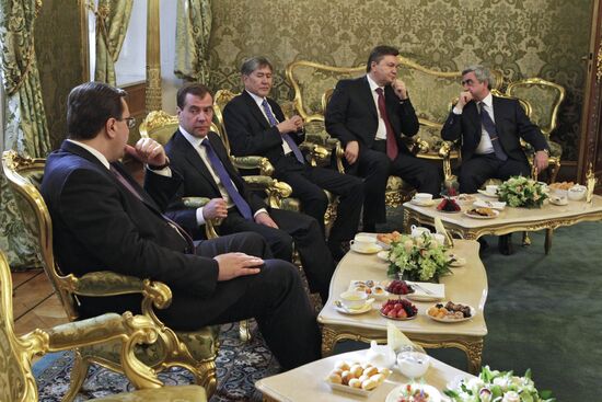 EurAsEC summit in Kremlin