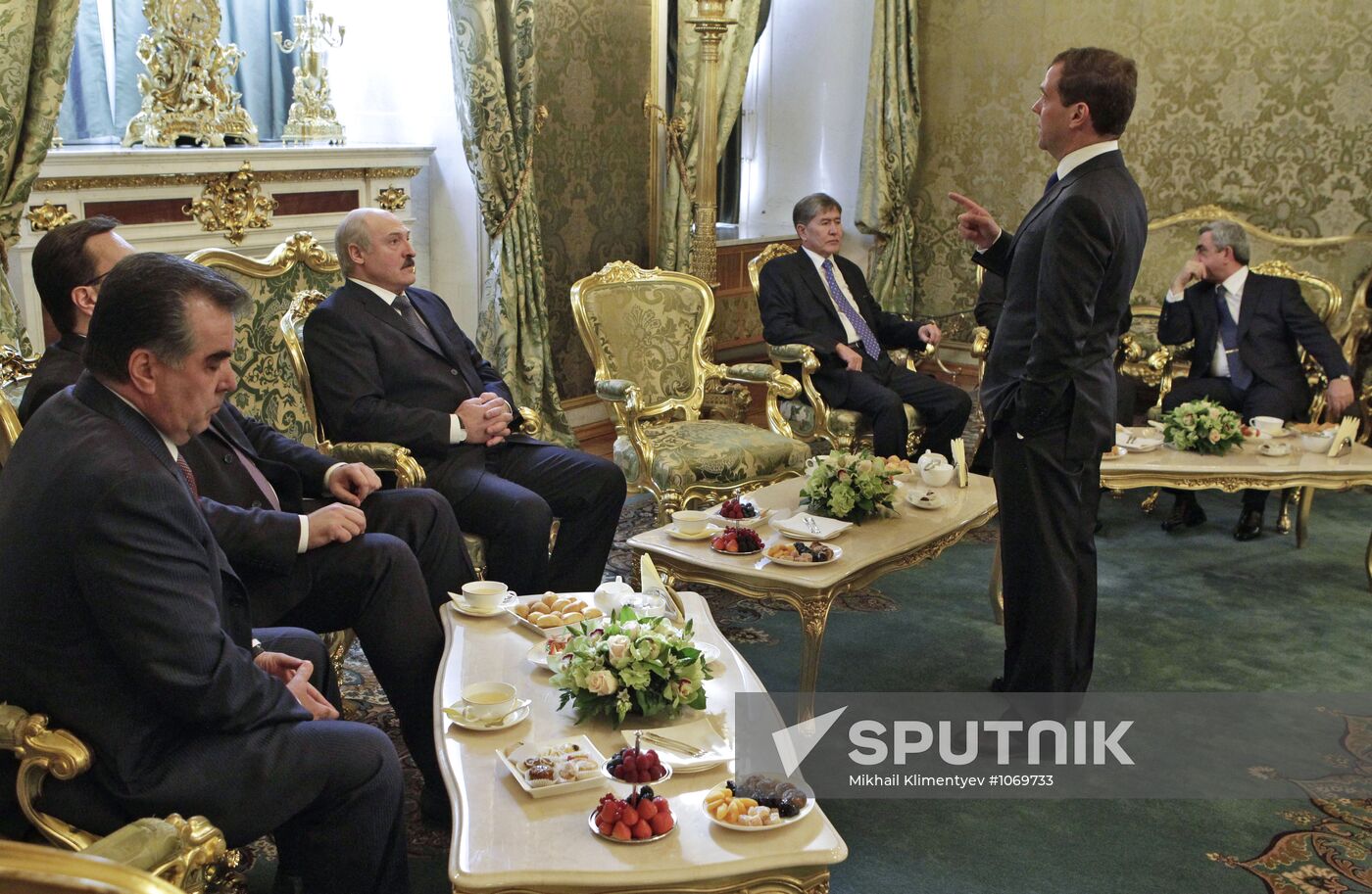 EurAsEC summit in Kremlin