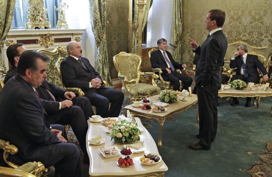 EurAsEC summit in Kremlin