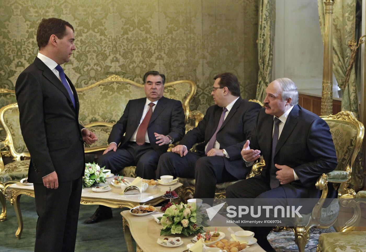 EurAsEC summit in Kremlin