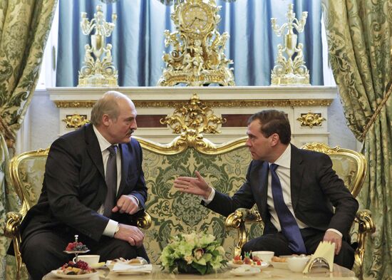 EurAsEC summit in Kremlin