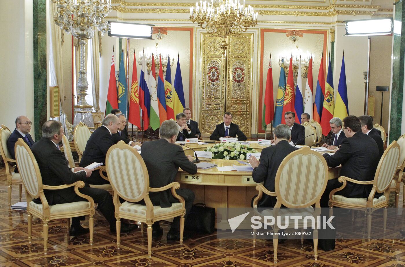 EurAsEC summit in Kremlin