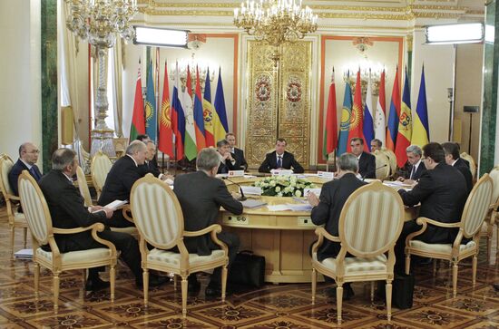 EurAsEC summit in Kremlin