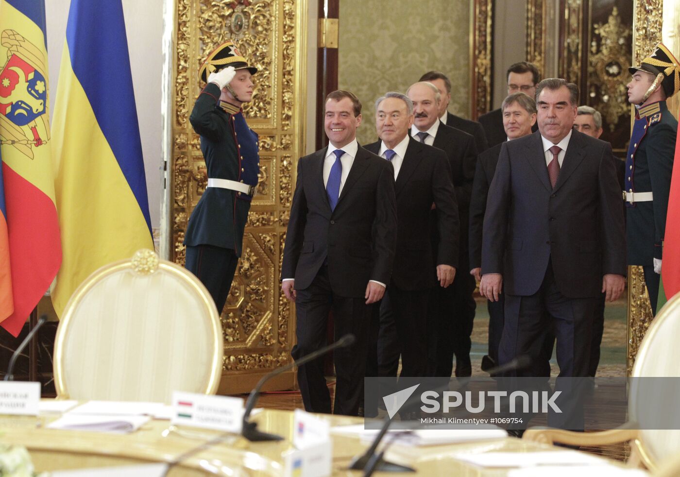 EurAsEC summit in Kremlin