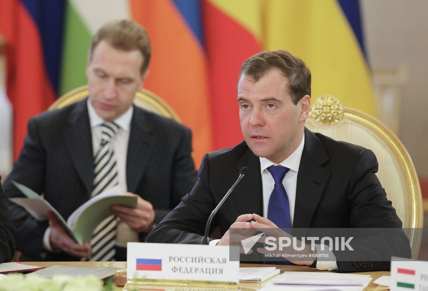 EurAsEC summit in Kremlin