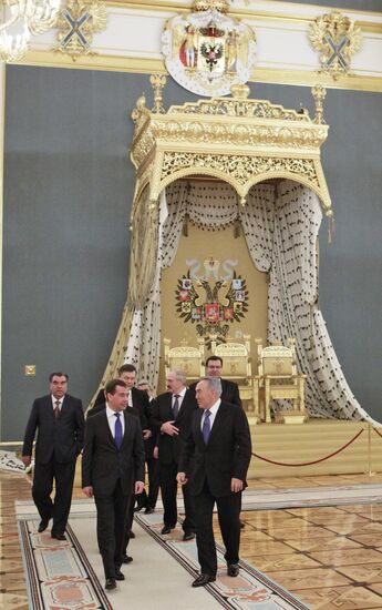 EurAsEC summit in Kremlin