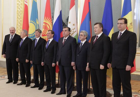 EurAsEC summit in Kremlin