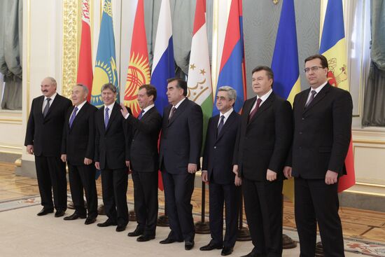 EurAsEC summit in Kremlin