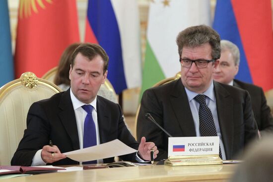EurAsEC summit in Kremlin