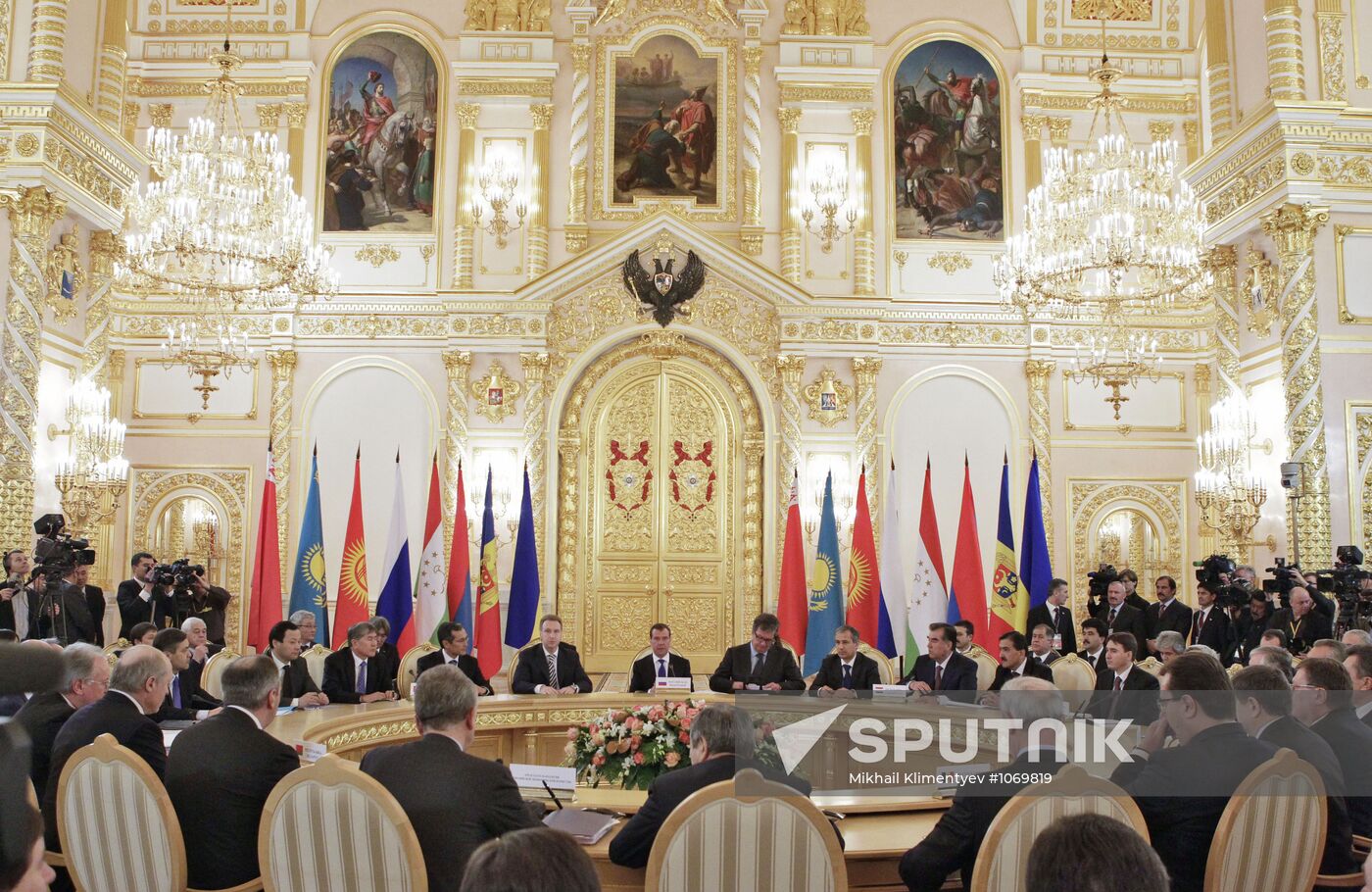 EurAsEC summit in Kremlin