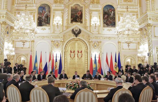 EurAsEC summit in Kremlin