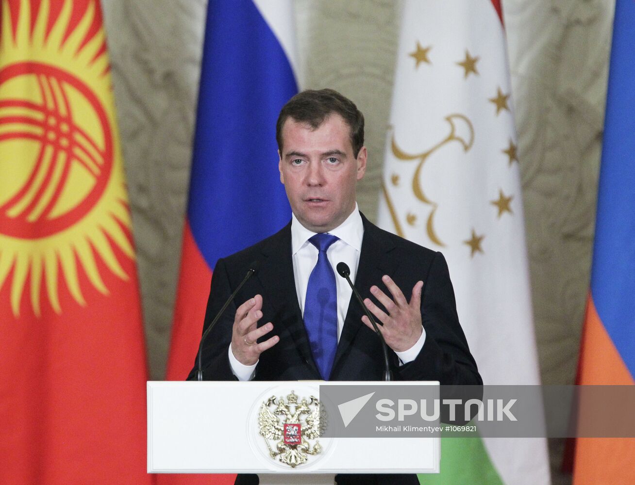 EurAsEC summit in Kremlin