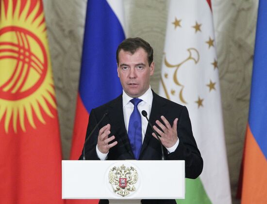 EurAsEC summit in Kremlin