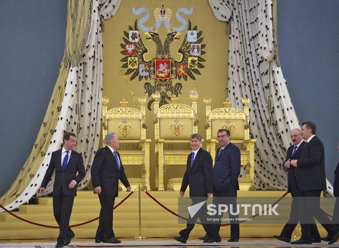 EurAsEC summit in Kremlin