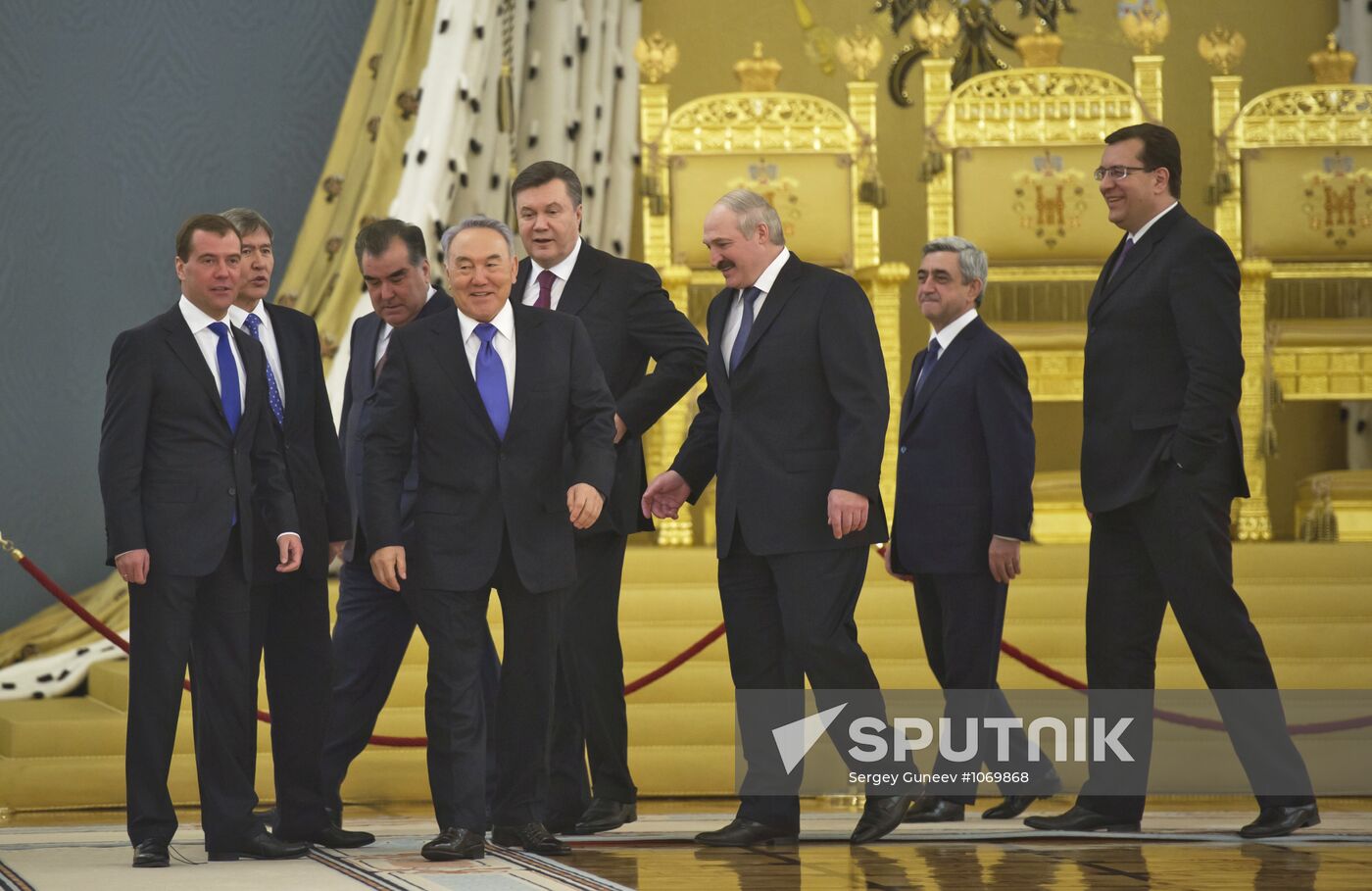 EurAsEC summit in Kremlin