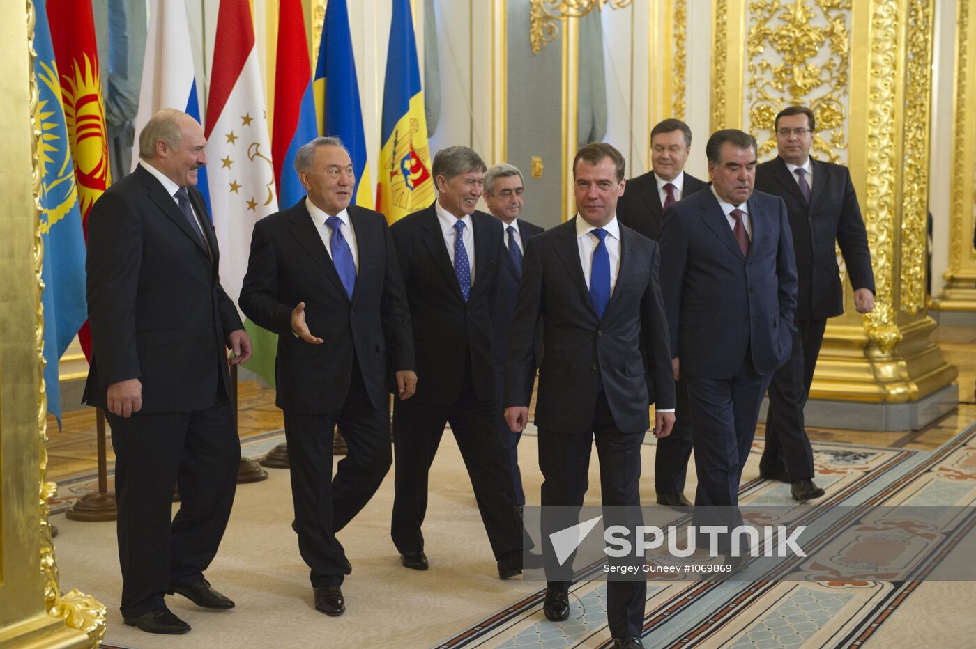 EurAsEC summit in Kremlin