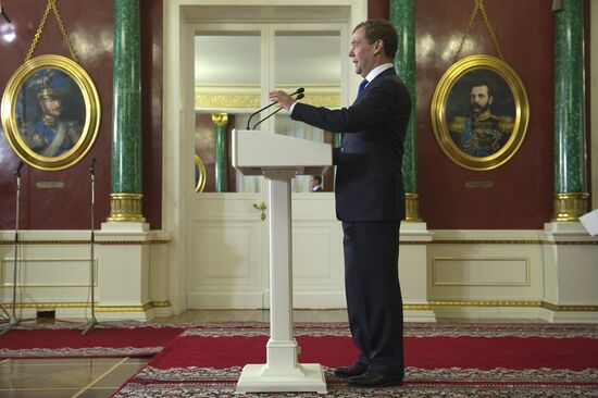EurAsEC summit in Kremlin