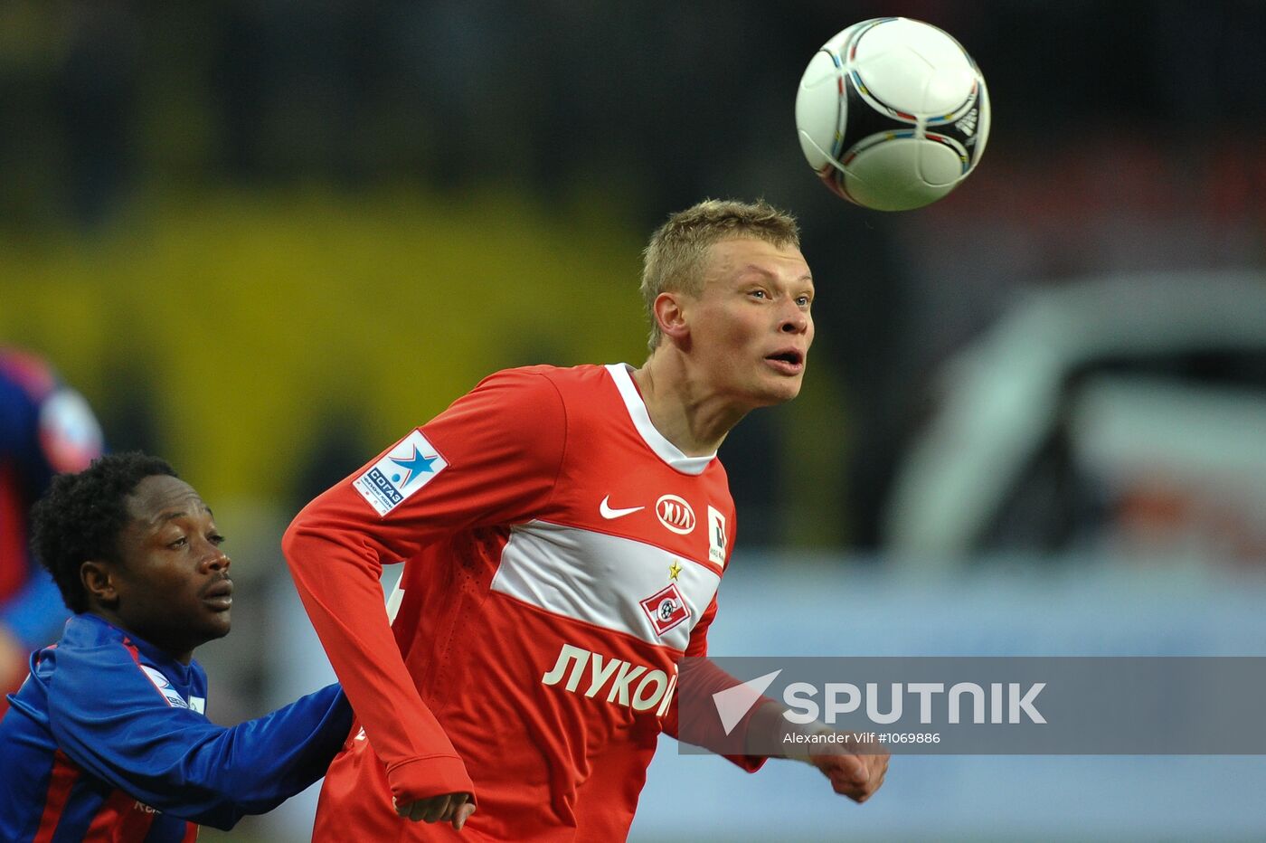 Football RFPL. Spartak vs. CSKA