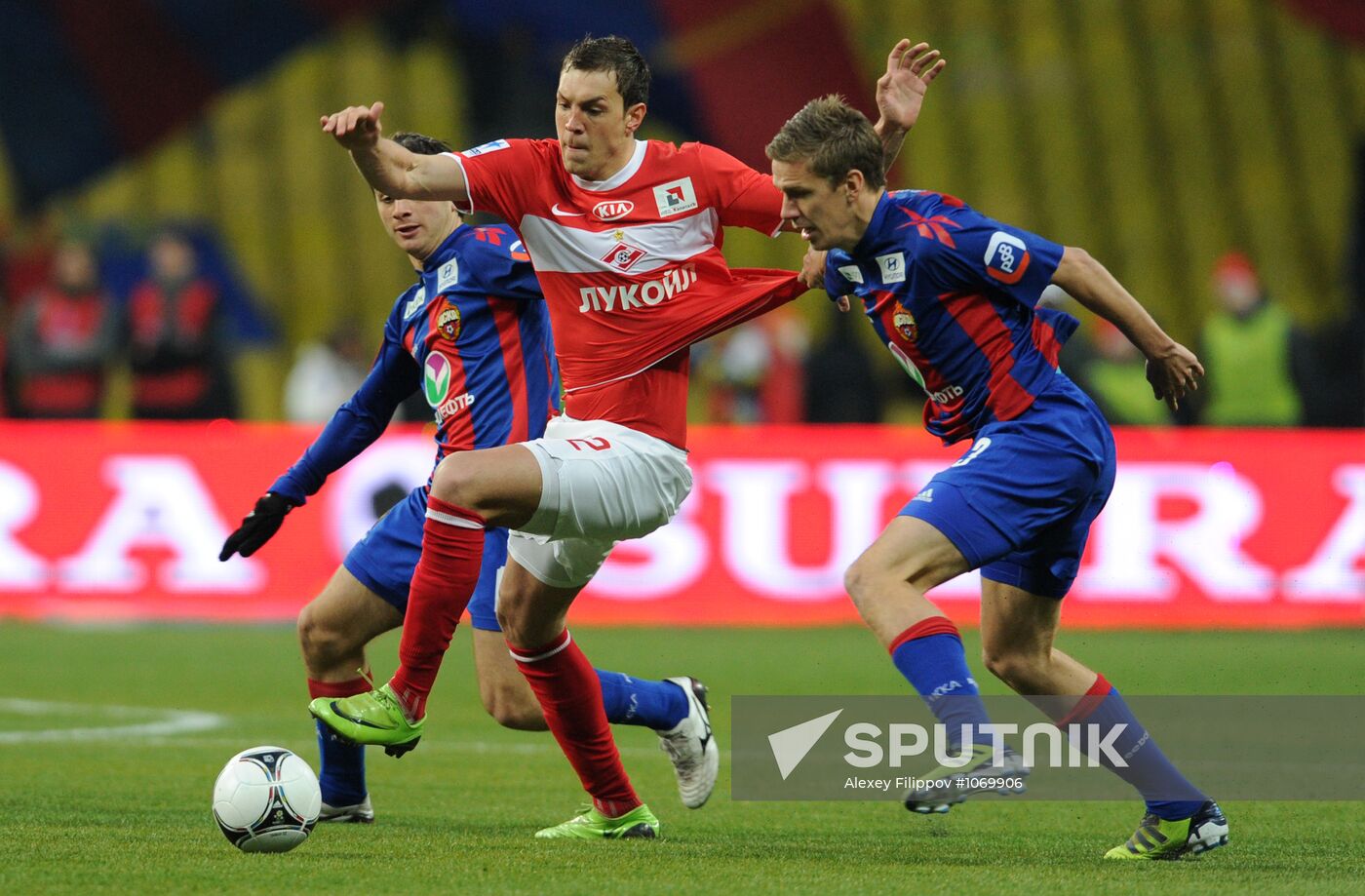 Football RFPL. Spartak vs. CSKA